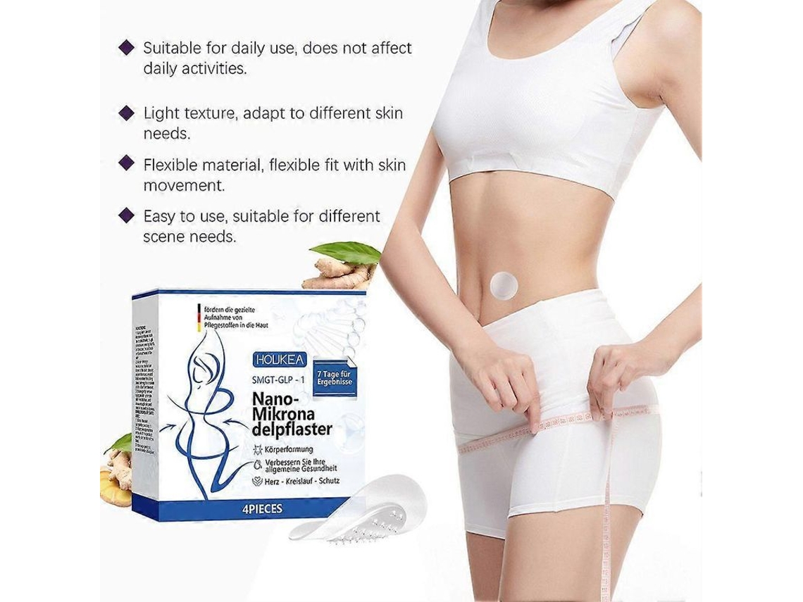 Parches Nano Microbridge Para Una Pérdida De Peso Indolora Y Ultrafina (4-12 Unidades) Para Hombres Y Mujeres.