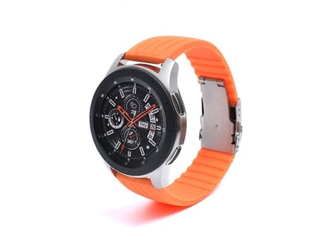 Correa Silicona Líquida para TicWatch Pro Naranja