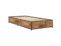 Maison Exclusive - Estructura De Cama Madera Envejecida 80 X 200 Cm