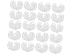 100 Piezas, Té, Papel, Diseño Floral, Para Fiestas