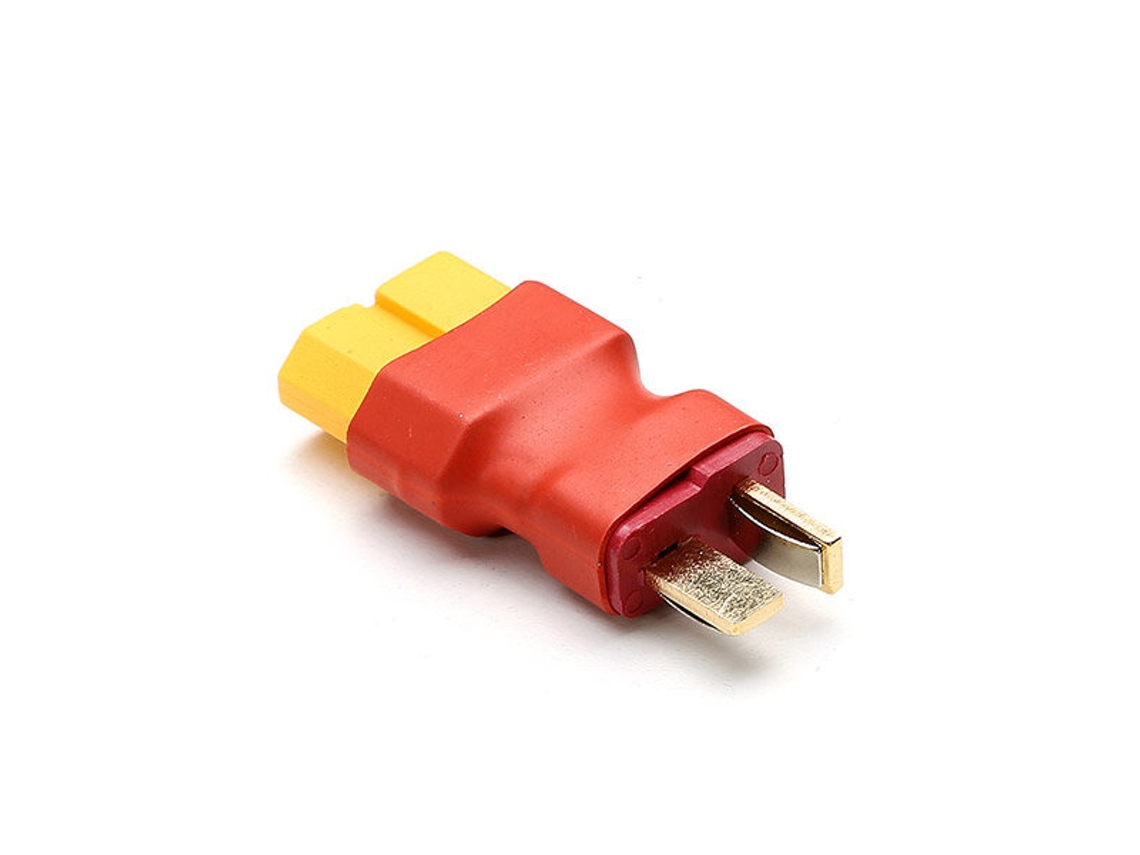 Conector adaptador Amass Xt60 hembra a conector T macho para modelos RC