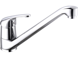 Grifo de fregadero con caño fundido cromado FANGO