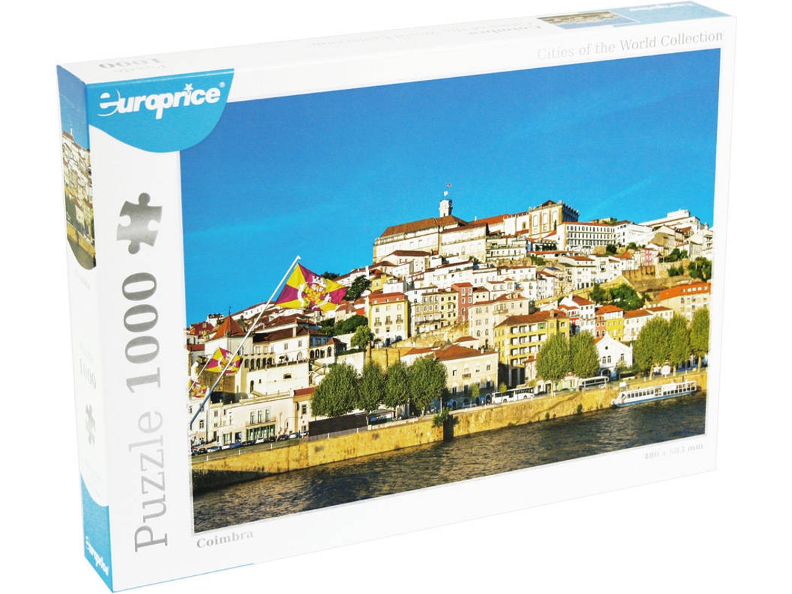 Puzzle EUROPRICE Cities of the World - Coimbra (Edad Minima: 18 años - 1000 piezas)