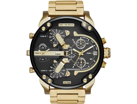 Reloj DIESEL Hombre (Acero Inoxidable - Dorado)