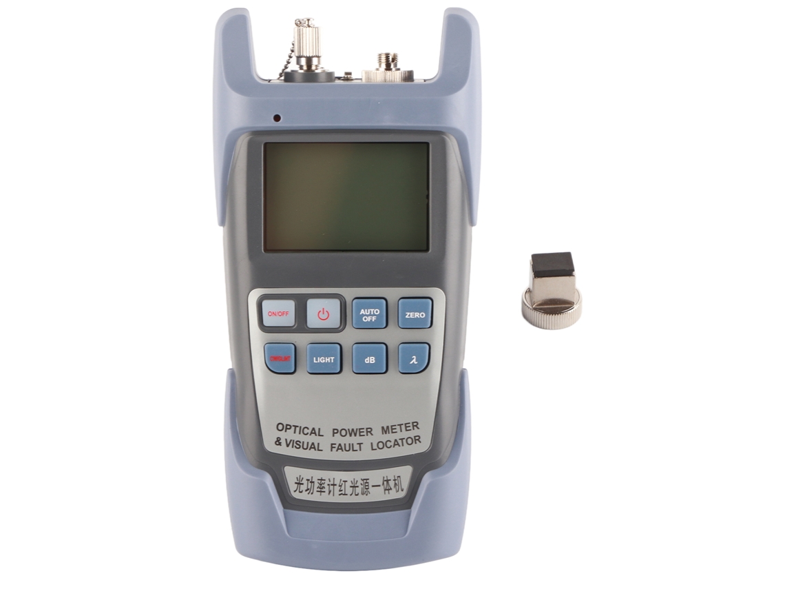Medidor De Potencia Óptica De 650 Nm Y 7 Longitudes De Onda. Probador De Fibra Óptica De Precisión.