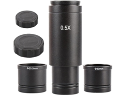 Lente adaptadora 0.5x para microscopio trinocular, montura C Slowmoose