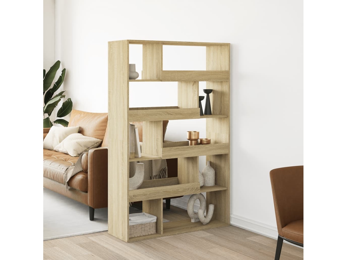 Biombo plegable | Separador de ambientes 100x33x156,5 cm Roble Derivatives Sonoma