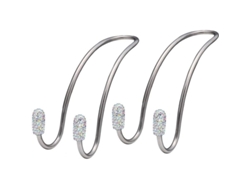 2 Organizadores Para Asientos De Coche Con Ganchos Brillantes Con Forma De Diamante, Universales Para Coches, Suv, Furgonetas Y Camiones.