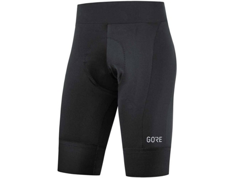 Pantalones Cortos para Mujer GORE WEAR Ardent Plus Negro para Ciclismo (XS)