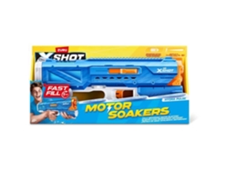 Pistola de agua motorizada Zuru X Shot Hydra Pulse, batería recargable de recarga rápida, alcance de 9 m, depósito de 650 ml