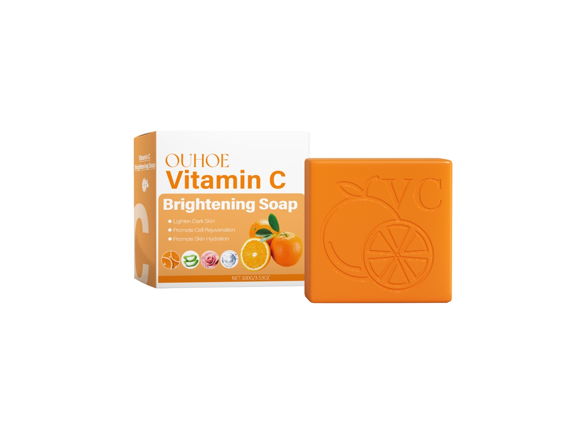 Jabón aclarante con vitamina C