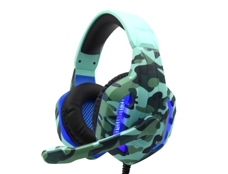Auriculares Gaming con Cable SMARTEK Head-gmg200b