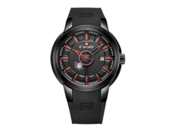 Reloj Naviforce Para Hombre Con Correa De Silicona, Movimiento De Cuarzo, Resistencia Al Agua De 3 Atm Y Calendario.