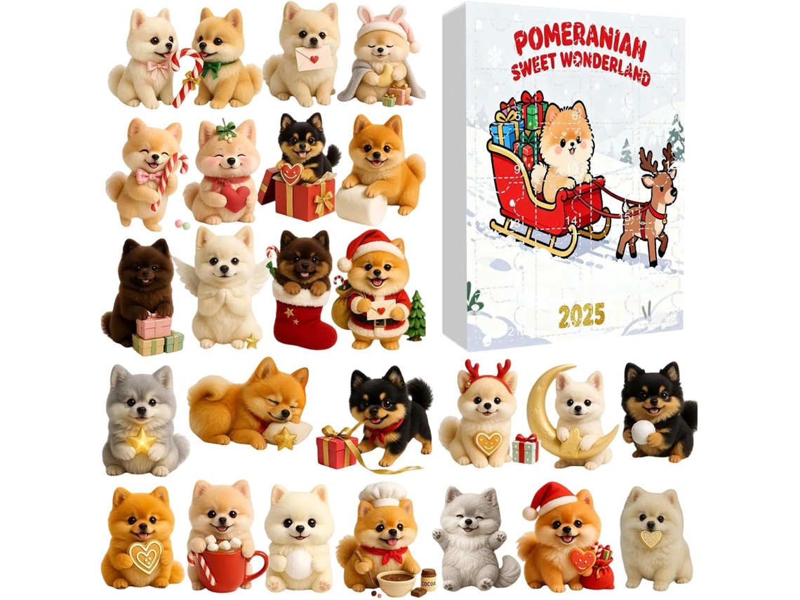 Calendario de Navidad acrílico, cuenta regresiva plana en 2D, juguete decorativo festivo para adultos.