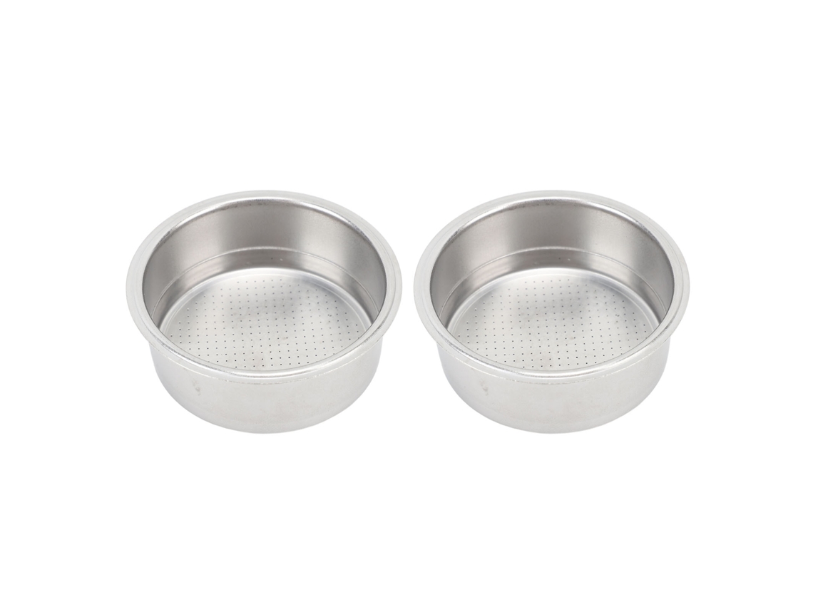 Cesta de filtro Primerox para portafiltros, 51 mm, acero inoxidable, reutilizable, para Delonghi Donlim Petrus.