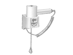 Secadores de pelo, secador de pelo de pared de alta potencia para baño y hogar, 3 GOKOCO