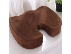 Cojín De Gel Para Silla De Oficina, Puede Aliviar La Ciática Café Siurn
