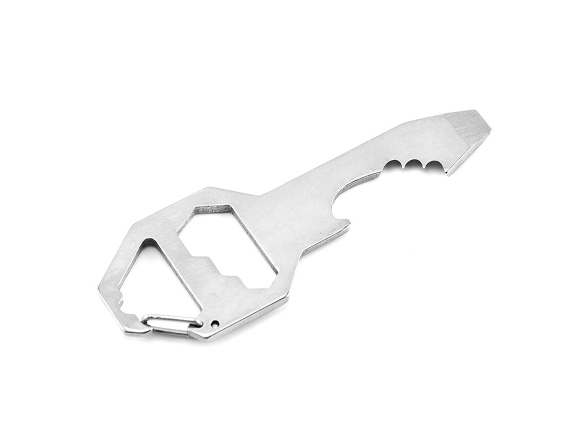 Herramienta multifuncional de acero inoxidable para llaves