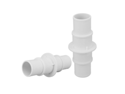Conector de manguera de vacío para piscina de plástico de 2 piezas de 32 y 38 mm