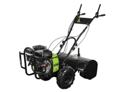 Motocultor Synergy de gasolina de 7 CV – 212 cc, ancho de trabajo de 700 mm, marcha adelante y atrás, arranque manual.