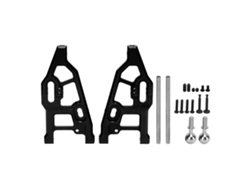 Brazo oscilante delantero inferior de aluminio para coches RC 1/7 1/8 ARMRA, ligero y de baja vibración, suspensión delantera inferior de metal.