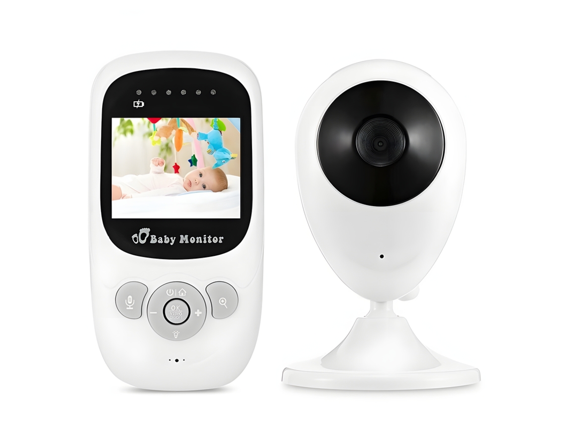 Vigilabebés Sp880 Pantalla Lcd De 2,4 Pulgadas Intercomunicador De Voz Bidireccional Szsmart