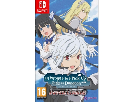 Juego Is It Wrong to Try to Pick Up Girls in a Dungeon? Infinite Combate Nintendo Switch