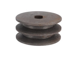 Polia De Cinto Motor (furo H 12x17mm, Duas Canaletas)