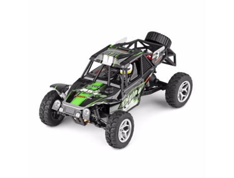 Juguete Teledirigido 1:18 , vehículo todoterreno con tracción en las cuatro ruedas y para el desierto con luces LED, coche de escalada de alta velo...