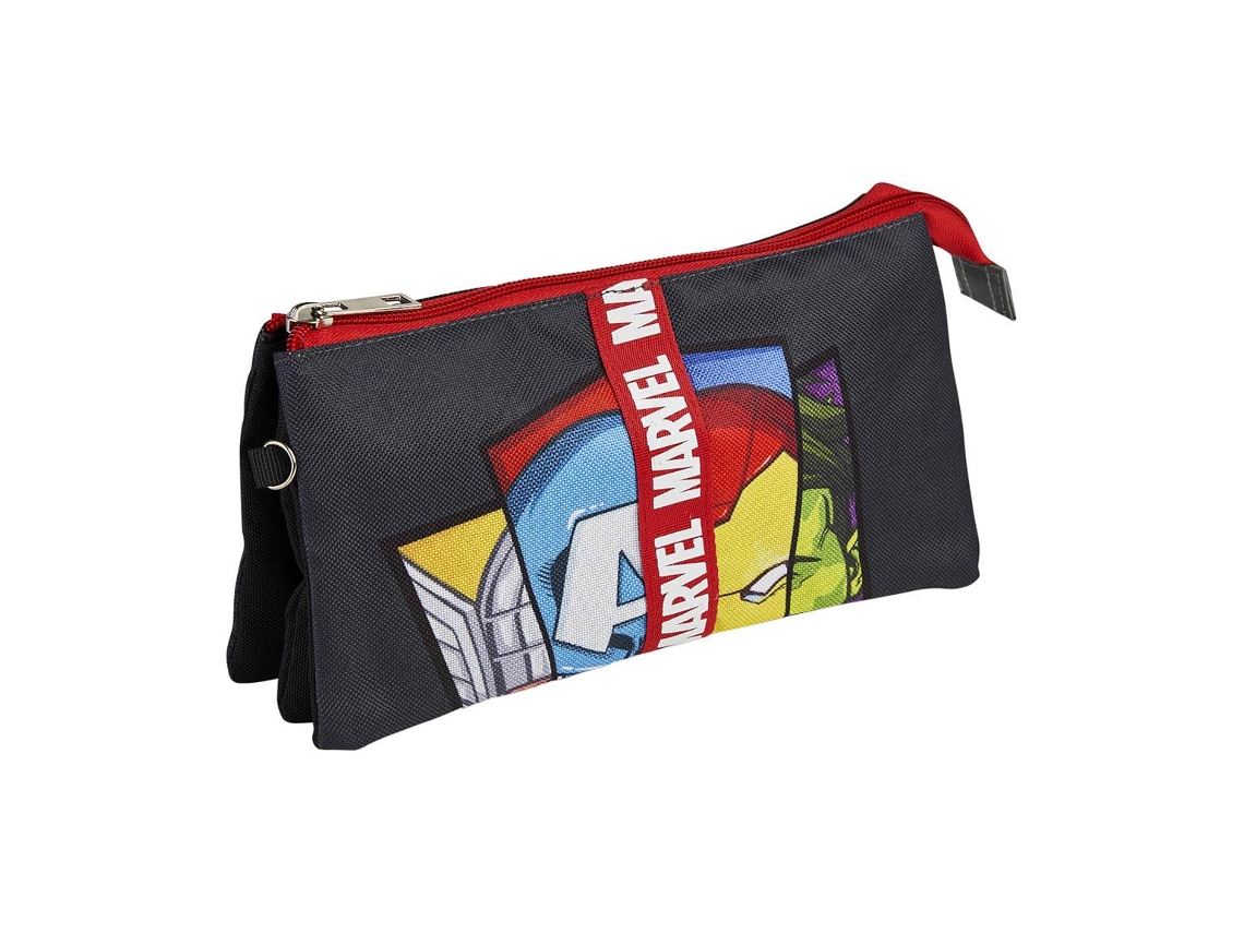 Estuche Portatodo CERDÁ LIFE'S LITTLE MOMENTS 3 Compartimentos Avengers