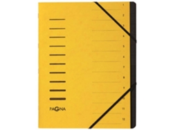 Carpeta PAGNA 40059-05 (Amarillo - A4 - 32x24.5cm - Polipropileno)