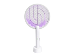 Exterminador De Insectos Eléctrico Recargable 2 En 1, 1200 Mah, 8 H, Lámpara Púrpura Para El Hogar.