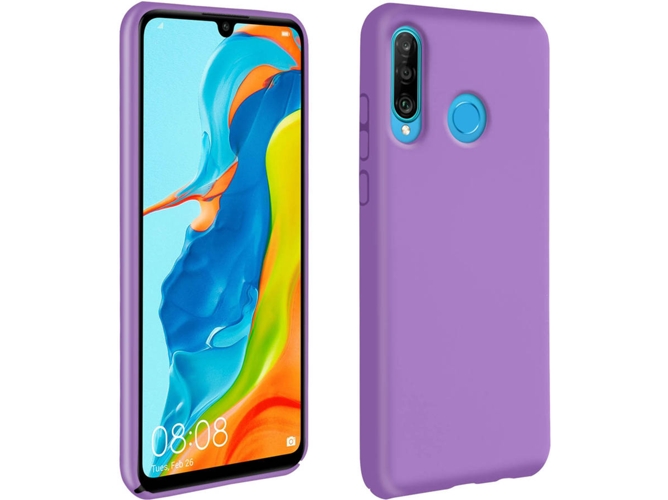 Carcasa Huawei P30 Lite AVIZAR Silicona Violeta