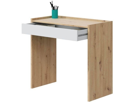 Escritorio HABITDESIGN Noa (Blanco - Melamina - 81,5 x 77 x 40 cm)