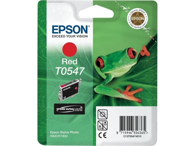 Cartucho de tinta EPSON T0547 Rojo