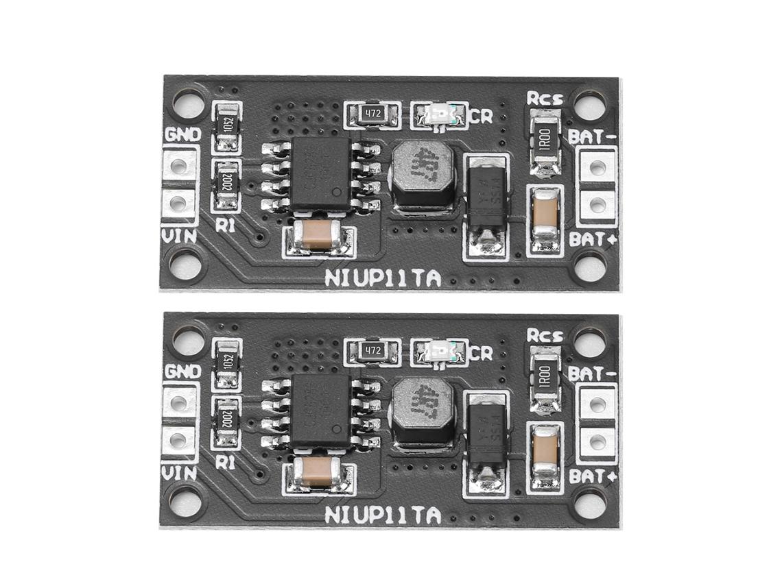 Módulo Cargador De Baterías Para Nicd Nimh De 1 A 8 Celdas Con Protección Usb Contra Cortocircuitos (2 Unidades)