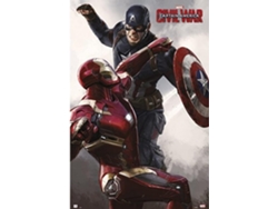 Póster de Marvel Capitán América: Civil War vs. Iron Man