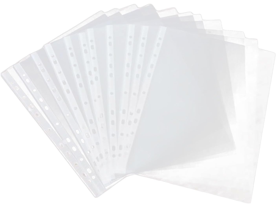 Protector De Archivos Transparente De 200 Hojas, Extensor De Producto, Trituradora Reutilizable