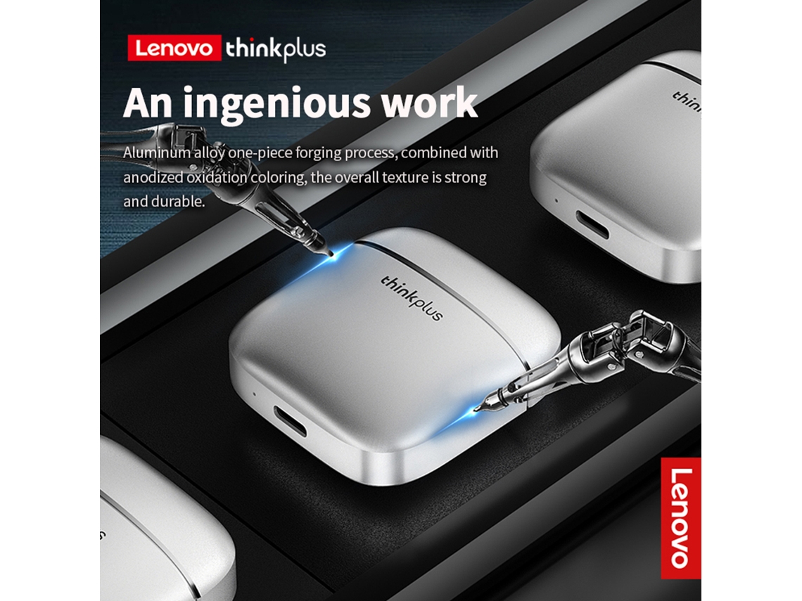 Lenovo Thinkplus Xt99 Auriculares Inalámbricos Bt5.2 Con Micrófono Emparejamiento Rápido Inteligente