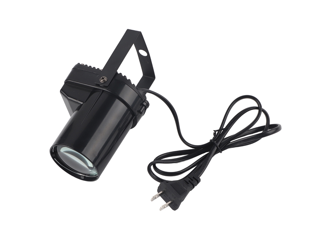 Foco Led De 12 W Con Un Ángulo De Haz De 8°, Ideal Para Escenarios, Bares Y Festivales, Ajustable 360°.