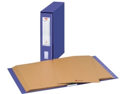 Archivador para Dossiers REXEL 00011304 (Azul - 25.5x7x34.5cm)