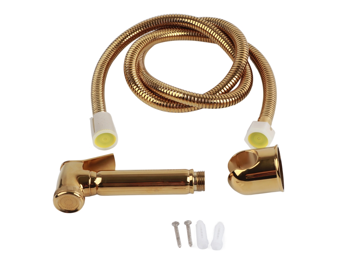 Rociador De Bidé Portátil De Latón Macizo Para Baño, Montaje En Pared, Higiene Diaria Y Pañales.
