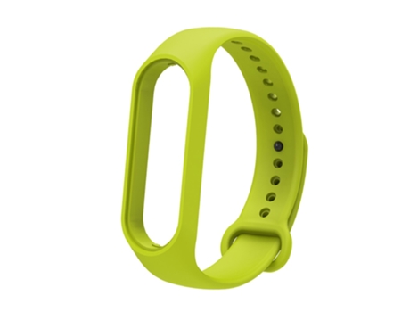 Correa TPU + PU ajustable para Xiaomi Mi Band 7 - verde amarillento