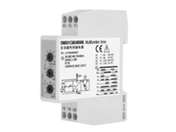 Relé De Tiempo De Apagado Retardado Multivoltaje Dc 24v Ac 24-240v Con 7 Funciones