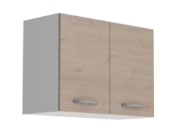Muebles altos de 2 puertas - roble JAckson 80 x 36 x altura 58 cm YOUDOIT