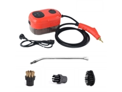 Limpiador A Vapor De Alta Temperatura Y Alta Presión De 2500 W Para Limpieza De Cocina Y Automóvil, Rojo Gertiz