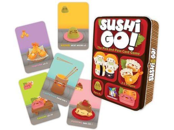 Juego de Mesa Sushi Go (Edad Mínima: 8 - Nivel Dificultad: Bajo)