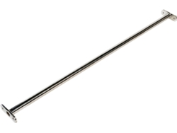 Barra de volteo de metal KBT - 1250 mm - acero inoxidable