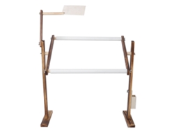 Soporte De Madera Antiguo Para Bordado, Marco Ajustable Para Punto De Cruz, Accesorio Para Costura Hecha A Mano.