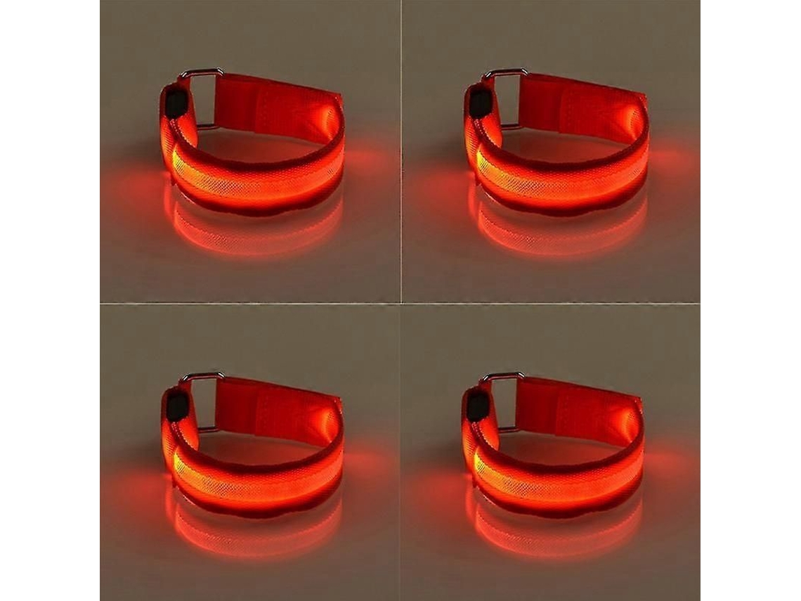 Arnés De Seguridad De 4 Piezas Para Patas De Caballo Con Luz Led Para Montar De Noche, Equipo Deportivo Para Exteriores, Proveedores Cn Orange